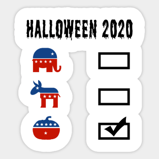 halloween 2020 Sticker